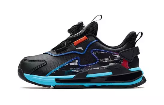 Детские кроссовки PS Low-top черные/синие Anta Kids