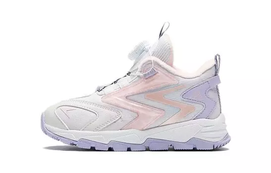 Детские кроссовки PS Low-top Фиолетовый/розовый/серый Anta Kids, розовый