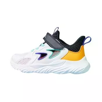 Детские кроссовки PS Low-top Sail белые/черные/цитрусово-оранжевые Xtep, белый/черный