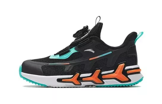 Детские кроссовки PS Low-top Scar черные/коричневые Anta Kids, черный