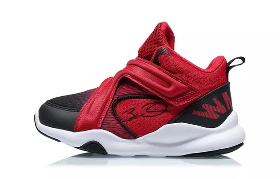 Детские кроссовки PS Mid-top Cinnabar Red/standard Black Lining Young