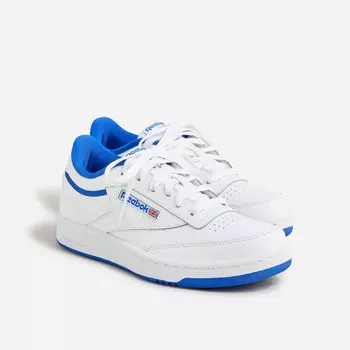Детские кроссовки reebok club c J.Crew, синий