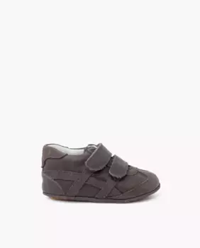 Детские кроссовки с двойной клейкой застежкой Pisamonas, серый