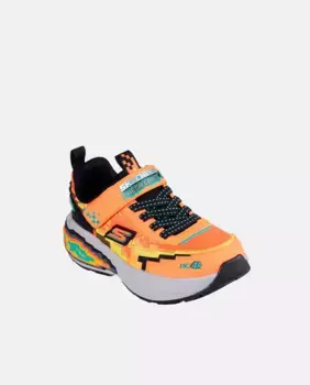 Детские кроссовки с мега крафтовым дизайном Skechers, оранжевый
