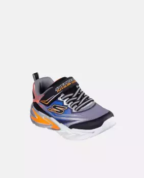 Детские кроссовки с подсветкой Skechers, серый