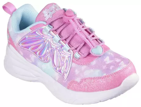 Детские кроссовки Skechers "DREAM RACER", слипоны, слипоны с ярким мотивом Skechers Kids, цвет Rosa-Trkis