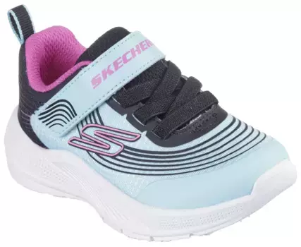 Детские кроссовки Skechers "MICROSPEC ADVANCE", детская обувь, обувь на липучке, детская обувь на резинке Skechers Kids, голубой