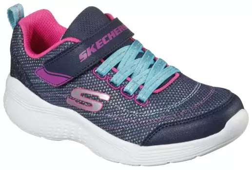 Детские кроссовки Skechers "SNAP SPRINTS", с удобной стелькой, повседневная обувь, полуботинки, туфли на шнуровке Skechers Kids, цвет морской волны