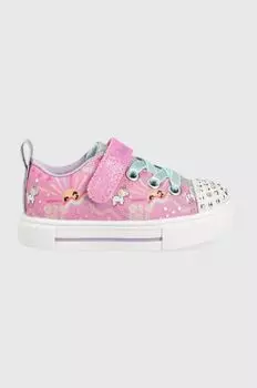 Детские кроссовки Skechers Twinkle Sparks Unicorn Sunshine, розовый