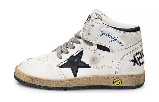 Детские кроссовки со звездой Golden Goose