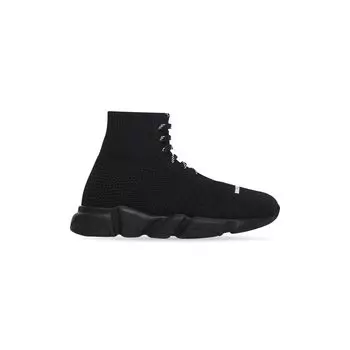 Детские кроссовки Speed Lace Up BALENCIAGA, черный