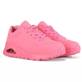 Детские кроссовки Street Uno Little/Big Kid Skechers, цвет barbie pink