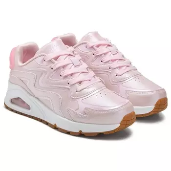 Детские кроссовки street uno wavy shimmer от Skechers для малышей и подростков, pink shimmer/gum