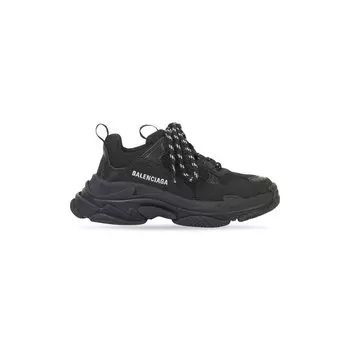Детские кроссовки Triple S BALENCIAGA, черный