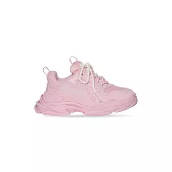 Детские кроссовки Triple S BALENCIAGA, розовый