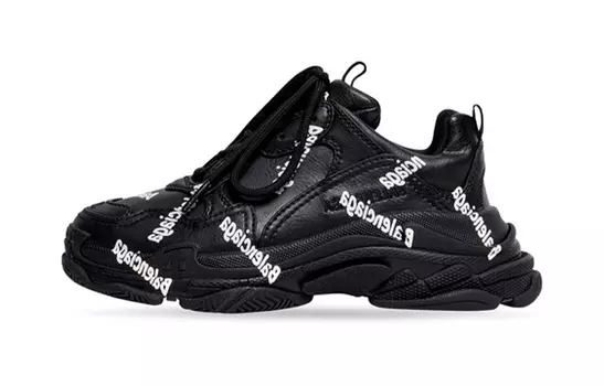 Детские кроссовки Triple S с логотипом Balenciaga