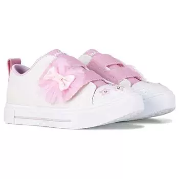 Детские кроссовки Twinkle Sparks для малышей/маленьких детей Skechers, белый