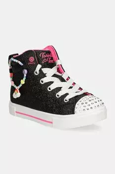 Детские кроссовки TWINKLE Sparks Skechers, черный