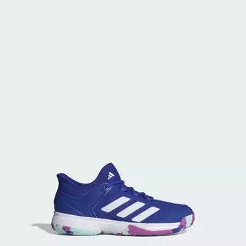 Детские кроссовки Ubersonic 4 Adidas, цвет Lucid Blue/Cloud White/Purple Burst