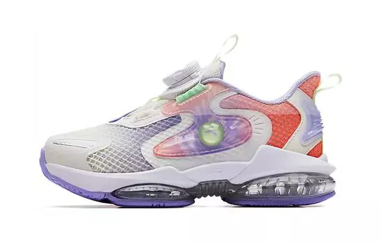 Детские кроссовки UFO 4.0 PS Low-top Белые/Оранжевые/Фиолетовые Anta Kids