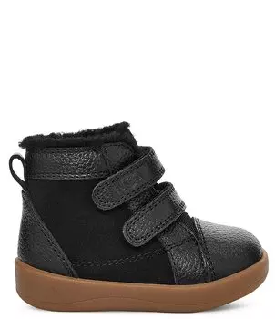 Детские кроссовки UGG Rennon II Hi Top (для младенцев), черный