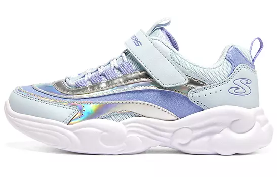 Детские кроссовки Unicorn Storm GS Low-top Синие/фиолетовые Skechers
