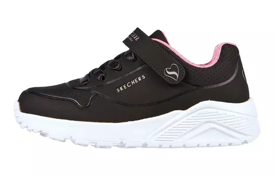 Детские кроссовки Uno Lite GS Low-top Black/Powder Skechers