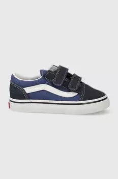 Детские кроссовки Vans TD Old Skool V, темно-синий