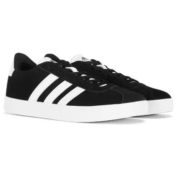 Детские кроссовки VL Court 3.0 Little/Big Kid Adidas, черный