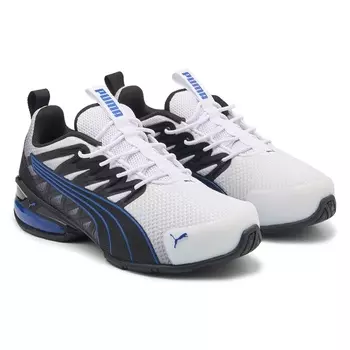 Детские кроссовки Voltaic для малышей Puma, white/black/blue