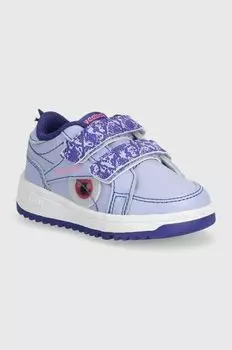 Детские кроссовки Weebok с застежкой Reebok Classic, фиолетовый