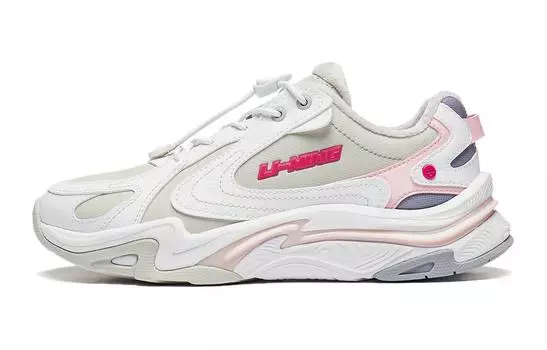 Детские кроссовки Yunchuan Kids Lifestyle GS Low-top серые/белые Lining Young, серый/белый