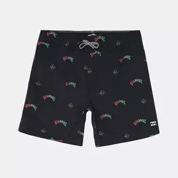 Детские купальники по воскресеньям Billabong, черный