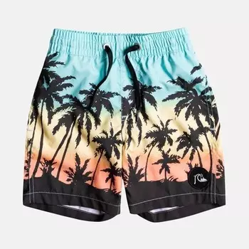 Детские купальники, рай на каждый день Quiksilver, черный