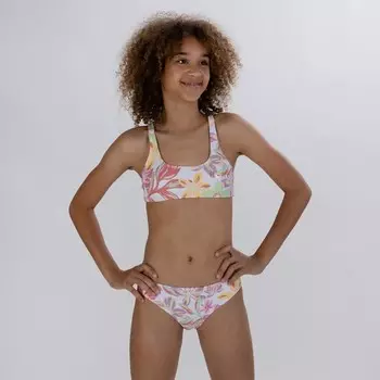 Детские купальники тропическое время Roxy, белый