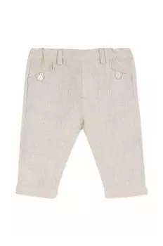 Детские льняные брюки Tartine et Chocolat TARTINE ET CHOCOLAT, бежевый