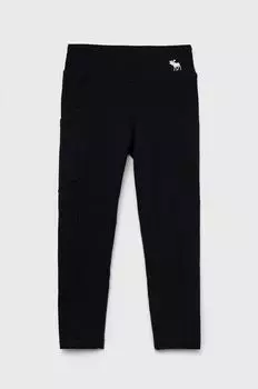 Детские леггинсы Abercrombie & Fitch, черный