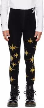 Детские леггинсы Black Stars Mini Rodini