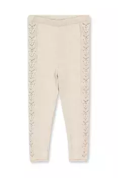 Детские леггинсы CABBY KNIT PANTS Konges Sljd, бежевый