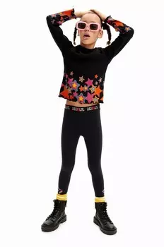 Детские леггинсы DAISY Desigual, черный