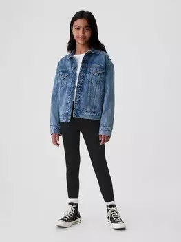 Детские леггинсы Gap, черный