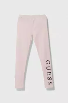 Детские леггинсы Guess, розовый