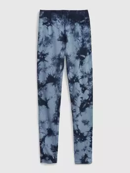 Детские леггинсы из натурального хлопка. Gap, синий