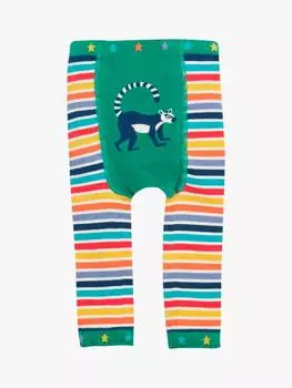 Детские леггинсы из органического хлопка rich lemur Frugi, разноцветный