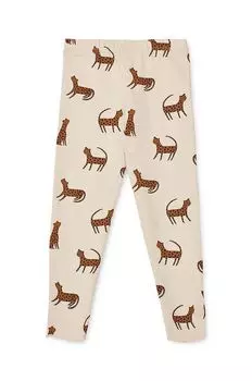 Детские леггинсы Liewood, бежевый