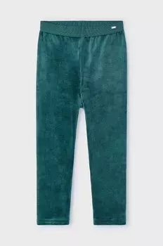 Детские леггинсы Mayoral, бирюзовый