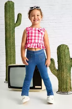 Детские леггинсы Mayoral, синий