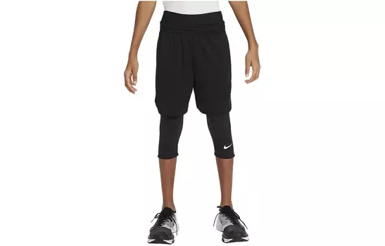 Детские леггинсы Nike, черный