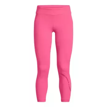 Детские леггинсы с фирменной надписью G Motion Under Armor Under Armour, розовый
