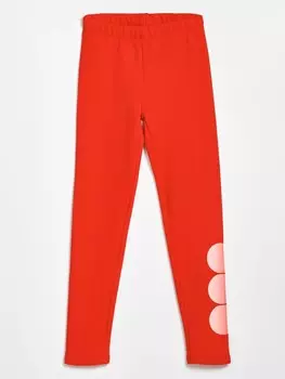 Детские леггинсы с логотипом Gap, оранжевый